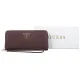 Portfel Guess Laurel II Slg Large Zip Around SWZG74 59146 Burgundy - małe zdjęcie