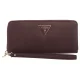 Portfel Guess Laurel II Slg Large Zip Around SWZG74 59146 Burgundy - małe zdjęcie