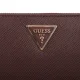 Portfel Guess Laurel II Slg Large Zip Around SWZG74 59146 Burgundy - małe zdjęcie