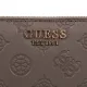 Portfel Guess Carmella Slg Small Zip Around SWPD22 25137 Taupe Logo - małe zdjęcie