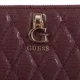 Portfel Guess Tamara Slg Medium Zip Around SWGG23 23140 Merlot - małe zdjęcie