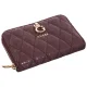 Portfel Guess Tamara Slg Medium Zip Around SWGG23 23140 Merlot - małe zdjęcie