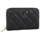 Portfel Guess Juliet Slg Medium Zip Around SWQG24 56140 Black - małe zdjęcie