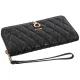 Portfel Guess Tamara Slg Large Zip Around SWGG23 23146 Black - małe zdjęcie