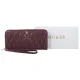 Portfel Guess Tamara Slg Large Zip Around SWGG23 23146 Merlot - małe zdjęcie