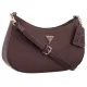 Torebka Guess Noelle II Top Zip Shoulder Bag HWZG96 72180 Burgundy - małe zdjęcie
