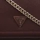 Torebka Guess Noelle II Cnvrtble XBody Flap HWZG96 72210 Burgundy - małe zdjęcie