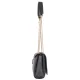 Torebka Listonoszka Guess Noelle II Cnvrtble Xbody Flap HWSS96 72210 Coal Logo - małe zdjęcie