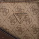 Torebka Guess Noelle II Sml Multi Comp Stchl HWBG96 72050 Latte Logo/Brown - małe zdjęcie