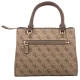 Torebka Guess Noelle II Sml Multi Comp Stchl HWBG96 72050 Latte Logo/Brown - małe zdjęcie