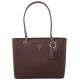 Torebka Guess Noelle II Tote HWZG96 72250 Burgundy - małe zdjęcie