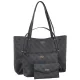 Torebka Guess Brenton Top Zip Tote HWLG96 48240 Coal Logo - małe zdjęcie