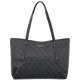 Torebka Guess Brenton Top Zip Tote HWLG96 48240 Coal Logo - małe zdjęcie