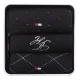 Skarpetki Tommy Hilfiger TH Women Sock 3P Gift Monogram Black 701242186 002 - małe zdjęcie