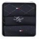 Skarpetki Tommy Hilfiger TH Women Sock 3P Gift Monogram Navy 701242186 001 - małe zdjęcie
