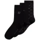 Skarpetki Tommy Hilfiger TH Women Sock 3P Gift Monogram Black 701242186 002 - małe zdjęcie