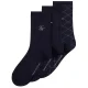 Skarpetki Tommy Hilfiger TH Women Sock 3P Gift Monogram Navy 701242186 001