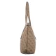 Torebka Guess Brenton Top Zip Tote HWLG96 48240 Latte Logo - małe zdjęcie