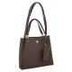 Torebka Guess Lorella Girlfriend Tote HWCG23 06230 Espresso - małe zdjęcie