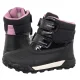 Śniegowce Geox Trekkyup Baby Girl Black/Dark Pink B566MC 054FU C9231 - małe zdjęcie