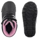 Śniegowce Geox Trekkyup Baby Girl Black/Dark Pink B566MC 054FU C9231 - małe zdjęcie
