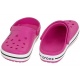 Klapki Crocs Crocband Fuchsia 11016 - małe zdjęcie