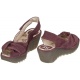 Sandały FLY London Yakin Cupido Purple P500124036 - małe zdjęcie