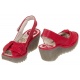 Sandały FLY London Yakin Mousse Rubi P500124030 - małe zdjęcie