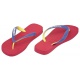 Japonki Havaianas Top Mix Neon Pink 4115549-5207 - małe zdjęcie