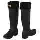 Ocieplacze do kaloszy Hunter Boot Socks Black UAS3000 - małe zdjęcie