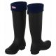 Ocieplacze do kaloszy Hunter Welly Socks Granatowe S23658 - małe zdjęcie