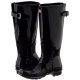 Kalosze Hunter Original Back Adjustable Gloss Black WFT1001RGL - małe zdjęcie