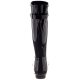 Kalosze Hunter Original Back Adjustable Gloss Black WFT1001RGL - małe zdjęcie