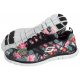 Buty Skechers Flex Appeal Floral Bloom 12061/BKMT - małe zdjęcie