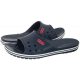 Klapki Crocs Crocband Lopro Slide Low Navy 15692-410 - małe zdjęcie