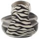 Sandały Crocs Sexi Wild Flip Black/White 15539-066 - małe zdjęcie