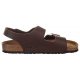 Sandały Birkenstock Milano Dark Brown 034701 - małe zdjęcie
