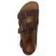 Sandały Birkenstock Milano Dark Brown 034701 - małe zdjęcie