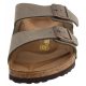 Klapki Birkenstock Arizona BS Nubuk Stone 151211 - małe zdjęcie