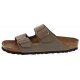 Klapki Birkenstock Arizona BF Nubuk Stone 151213 - małe zdjęcie