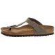 Japonki Birkenstock Gizeh BS Nubuk Stone 043391 - małe zdjęcie