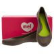 Baleriny Mel by Melissa Pop Flocked II 32153/52328 - małe zdjęcie
