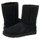 Buty UGG Classic Short Black 5825 W/BLK - małe zdjęcie