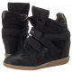 Sneakersy Carinii Czarne B3400 - małe zdjęcie