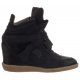 Sneakersy Carinii Czarne B3400 - małe zdjęcie
