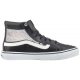 Buty Vans SK8-Hi Slim Cutout (Mesh) Blk/Wht V4KZISJ - małe zdjęcie