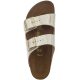 Klapki Birkenstock Arizona Shiny Snake Cream 057623 - małe zdjęcie