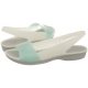Sandały Crocs Colorblock Flat W Sea Foam/White 200032-476 - małe zdjęcie