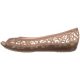 Baleriny Crocs Isabella Jelly Flat W Bronze 203285-854 - małe zdjęcie