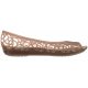 Baleriny Crocs Isabella Jelly Flat W Bronze 203285-854 - małe zdjęcie